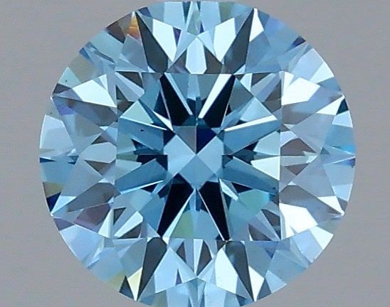 Ideal Loose Diamond - ROUND 1.06ct Fancy Vivid Blue VS2: Ideal Loose Diamond - ROUND 1.06ct Fancy Vivid Blue VS2 Source: This is a real non-mined Diamond that has been grown in a lab Shape: ROUND Carats: 1.06 Color: Fancy Vivid Blue Certification: IGI Video