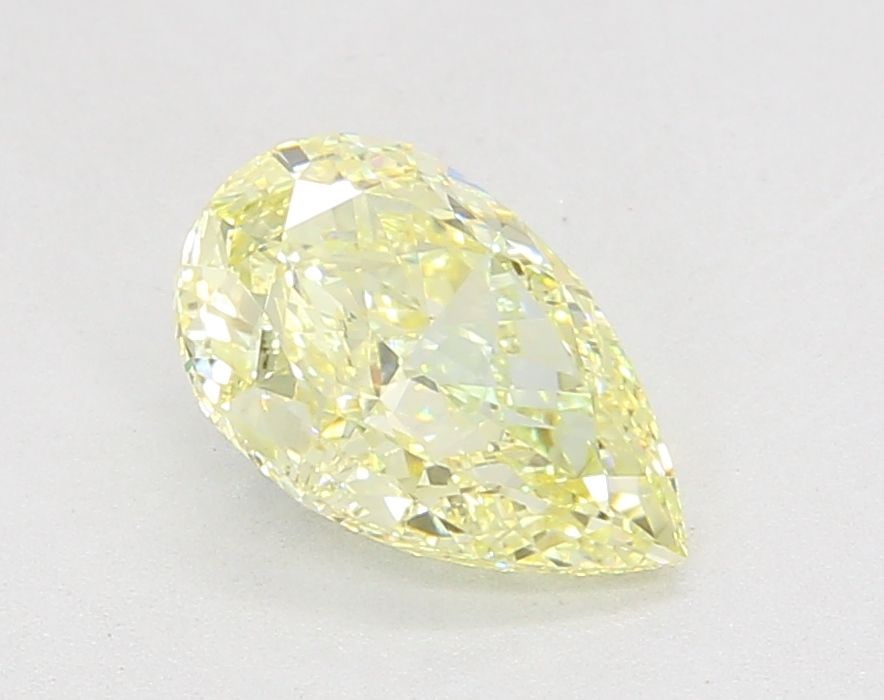 Loose Diamond - PEAR 1.83ct Fancy Light Yellow VVS2: Loose Diamond - PEAR 1.83ct Fancy Light Yellow VVS2 Source: This is a real non-mined Diamond that has been grown in a lab Shape: PEAR Carats: 1.83 Color: Fancy Light Yellow Certification: IGI Video: