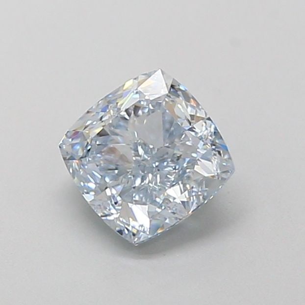 Loose Diamond - CUSHION MODIFIED 1.05ct Fancy Blue VVS1: Loose Diamond - CUSHION MODIFIED 1.05ct Fancy Blue VVS1 Source: This is a real non-mined Diamond that has been grown in a lab Shape: CUSHION MODIFIED Carats: 1.05 Color: Fancy Blue Certification: IGI 