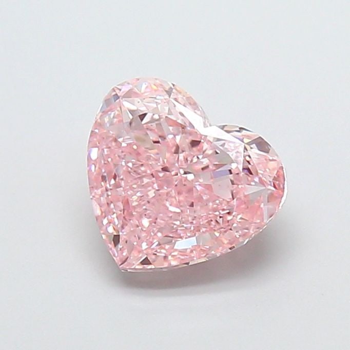 Loose Diamond - HEART 2.03ct Fancy Intense Pink VS2: Loose Diamond - HEART 2.03ct Fancy Intense Pink VS2 Source: This is a real non-mined Diamond that has been grown in a lab Shape: HEART Carats: 2.03 Color: Fancy Intense Pink Certification: IGI Video: