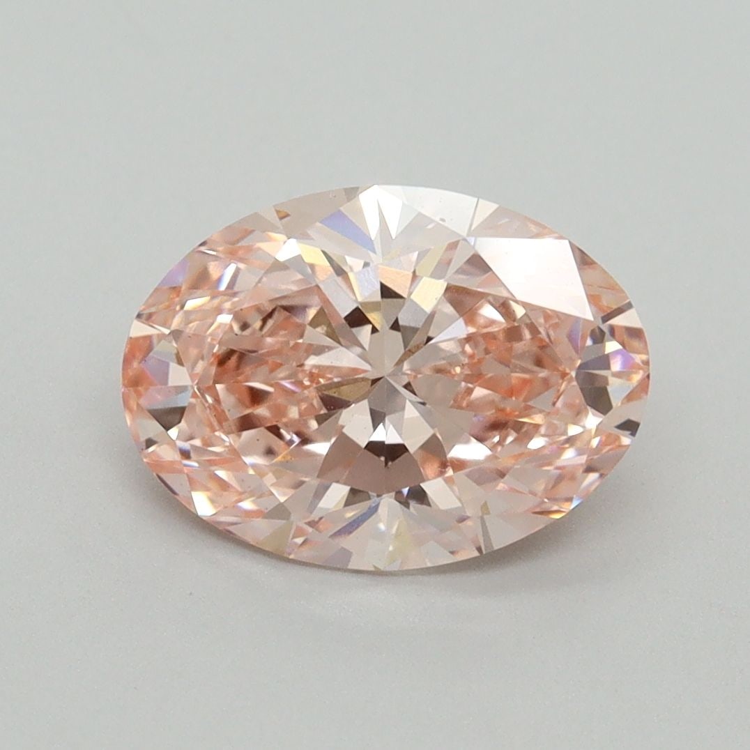 Loose Diamond - OVAL 2.18ct Fancy Intense Pink VS2: Loose Diamond - OVAL 2.18ct Fancy Intense Pink VS2 Source: This is a real non-mined Diamond that has been grown in a lab Shape: OVAL Carats: 2.18 Color: Fancy Intense Pink Certification: IGI Video:
