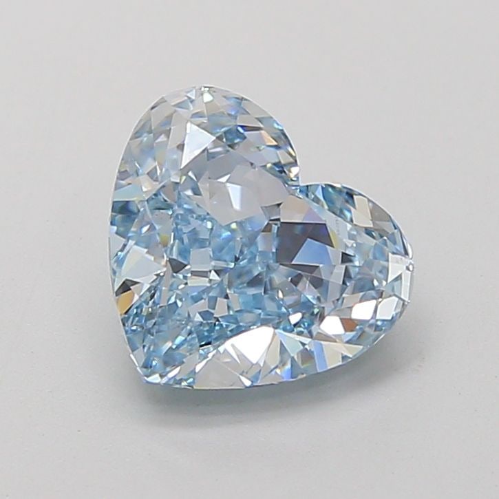 Loose Diamond - HEART 2.5ct Fancy Vivid Blue VS2: Loose Diamond - HEART 2.5ct Fancy Vivid Blue VS2 Source: This is a real non-mined Diamond that has been grown in a lab Shape: HEART Carats: 2.5 Color: Fancy Vivid Blue Certification: IGI Video: