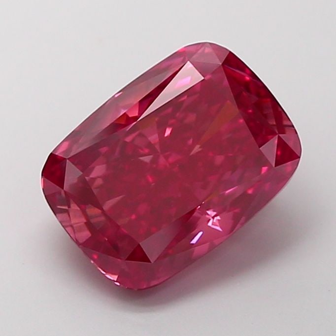Loose Diamond - CUSHION BRILLIANT 5.22ct Fancy Vivid Pink VVS2: Loose Diamond - CUSHION BRILLIANT 5.22ct Fancy Vivid Pink VVS2 Source: This is a real non-mined Diamond that has been grown in a lab Shape: CUSHION BRILLIANT Carats: 5.22 Color: Fancy Vivid Pink Certi