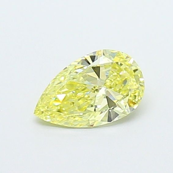 Loose Diamond - PEAR 0.44ct Fancy Intense Yellow VS1: Loose Diamond - PEAR 0.44ct Fancy Intense Yellow VS1 Source: This is a real non-mined Diamond that has been grown in a lab Shape: PEAR Carats: 0.44 Color: Fancy Intense Yellow Certification: IGI Video