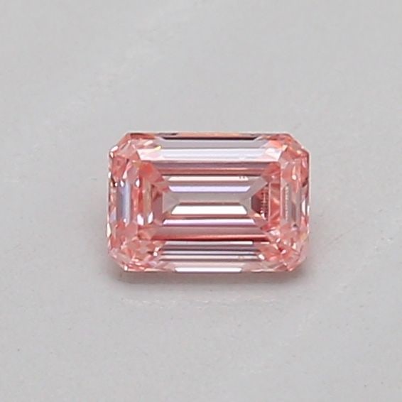 Loose Diamond - EMERALD 0.15ct Fancy Intense Pink VS1: Loose Diamond - EMERALD 0.15ct Fancy Intense Pink VS1 Source: This is a real non-mined Diamond that has been grown in a lab Shape: EMERALD Carats: 0.15 Color: Fancy Intense Pink Certification: IGI Vid
