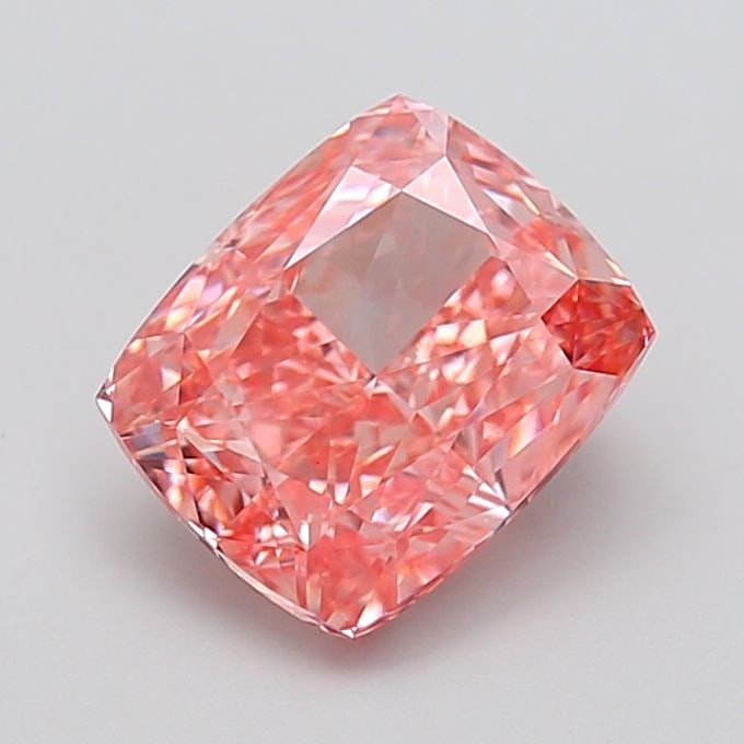 Loose Diamond - CUSHION MODIFIED 3.54ct Fancy Vivid Pink VS1: Loose Diamond - CUSHION MODIFIED 3.54ct Fancy Vivid Pink VS1 Source: This is a real non-mined Diamond that has been grown in a lab Shape: CUSHION MODIFIED Carats: 3.54 Color: Fancy Vivid Pink Certific