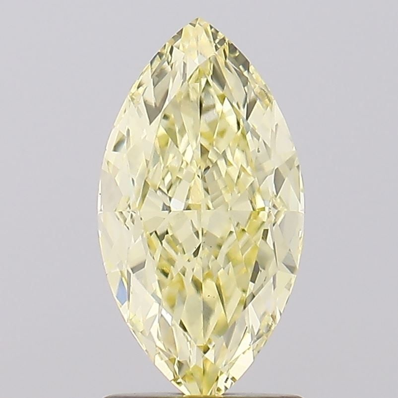 Loose Diamond - MARQUISE 2.02ct Fancy Yellow VS1: Loose Diamond - MARQUISE 2.02ct Fancy Yellow VS1 Source: This is a real non-mined Diamond that has been grown in a lab Shape: MARQUISE Carats: 2.02 Color: Fancy Yellow Certification: IGI Video: