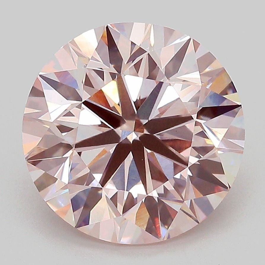 Loose Diamond - ROUND 4.83ct Fancy Pink VVS2: Loose Diamond - ROUND 4.83ct Fancy Pink VVS2 Source: This is a real non-mined Diamond that has been grown in a lab Shape: ROUND Carats: 4.83 Color: Fancy Pink Certification: IGI Video: