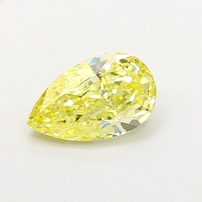 Loose Diamond - PEAR 1.51ct Fancy Intense Yellow VS2: Loose Diamond - PEAR 1.51ct Fancy Intense Yellow VS2 Source: This is a real non-mined Diamond that has been grown in a lab Shape: PEAR Carats: 1.51 Color: Fancy Intense Yellow Certification: IGI Video