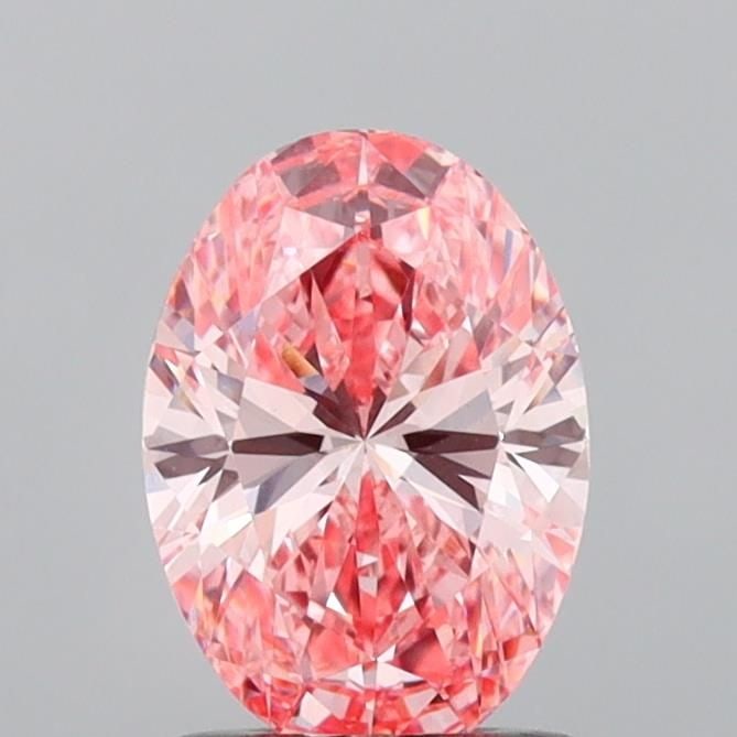 Loose Diamond - OVAL 1.2ct Fancy Vivid Pink VVS2: Loose Diamond - OVAL 1.2ct Fancy Vivid Pink VVS2 Source: This is a real non-mined Diamond that has been grown in a lab Shape: OVAL Carats: 1.2 Color: Fancy Vivid Pink Certification: IGI Video: