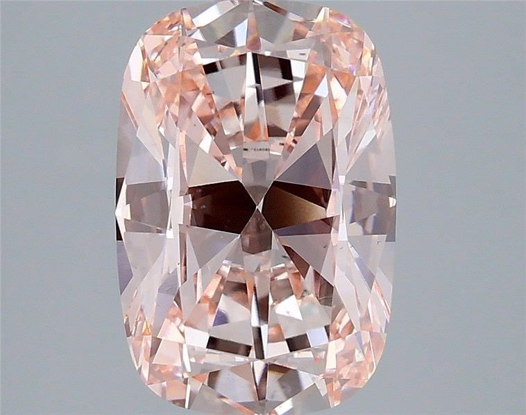 Loose Diamond - CUSHION MODIFIED 3.01ct Fancy Pink VS1: Loose Diamond - CUSHION MODIFIED 3.01ct Fancy Pink VS1 Source: This is a real non-mined Diamond that has been grown in a lab Shape: CUSHION MODIFIED Carats: 3.01 Color: Fancy Pink Certification: IGI V