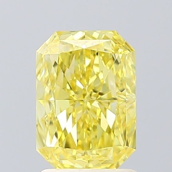 Loose Diamond - RADIANT 1.5ct Fancy Vivid Yellow VS2: Loose Diamond - RADIANT 1.5ct Fancy Vivid Yellow VS2 Source: This is a real non-mined Diamond that has been grown in a lab Shape: RADIANT Carats: 1.5 Color: Fancy Vivid Yellow Certification: IGI Video