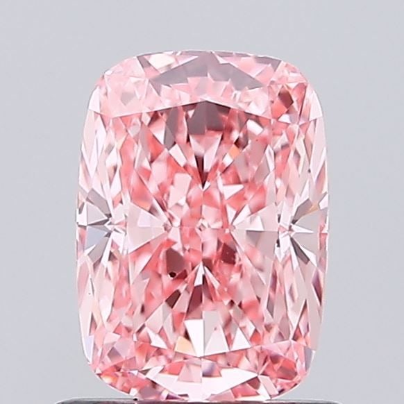 Loose Diamond - CUSHION MODIFIED 1.04ct Fancy Vivid Pink VS1: Loose Diamond - CUSHION MODIFIED 1.04ct Fancy Vivid Pink VS1 Source: This is a real non-mined Diamond that has been grown in a lab Shape: CUSHION MODIFIED Carats: 1.04 Color: Fancy Vivid Pink Certific