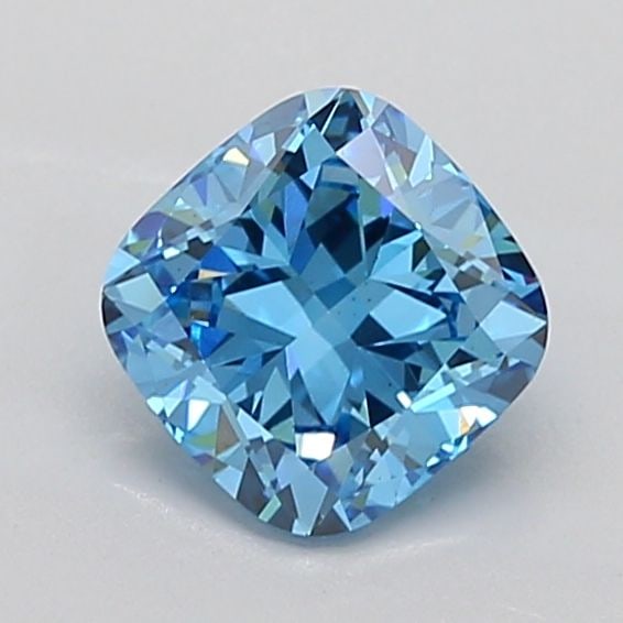 Loose Diamond - CUSHION MODIFIED 2.25ct Fancy Vivid Blue VS1: Loose Diamond - CUSHION MODIFIED 2.25ct Fancy Vivid Blue VS1 Source: This is a real non-mined Diamond that has been grown in a lab Shape: CUSHION MODIFIED Carats: 2.25 Color: Fancy Vivid Blue Certific