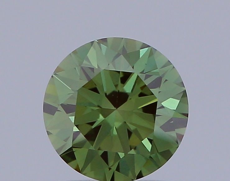Ideal Loose Diamond - ROUND 1.09ct Fancy Green VS1: Ideal Loose Diamond - ROUND 1.09ct Fancy Green VS1 Source: This is a real non-mined Diamond that has been grown in a lab Shape: ROUND Carats: 1.09 Color: Fancy Green Certification: IGI Video: