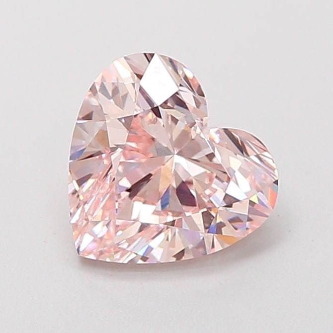 Loose Diamond - HEART 2.0ct Fancy Intense Pink VS2: Loose Diamond - HEART 2.0ct Fancy Intense Pink VS2 Source: This is a real non-mined Diamond that has been grown in a lab Shape: HEART Carats: 2.0 Color: Fancy Intense Pink Certification: IGI Video: