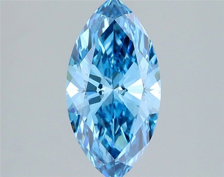 Loose Diamond - MARQUISE 1.5ct Fancy Vivid Blue VS1: Loose Diamond - MARQUISE 1.5ct Fancy Vivid Blue VS1 Source: This is a real non-mined Diamond that has been grown in a lab Shape: MARQUISE Carats: 1.5 Color: Fancy Vivid Blue Certification: IGI Video:
