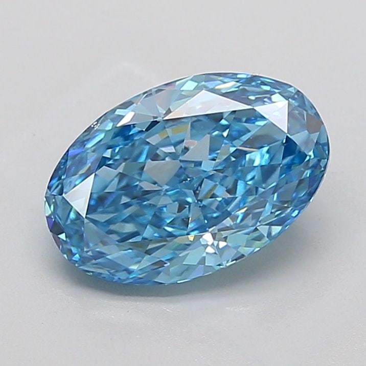 Loose Diamond - OVAL 3.46ct Fancy Vivid Blue VVS2: Loose Diamond - OVAL 3.46ct Fancy Vivid Blue VVS2 Source: This is a real non-mined Diamond that has been grown in a lab Shape: OVAL Carats: 3.46 Color: Fancy Vivid Blue Certification: IGI Video: