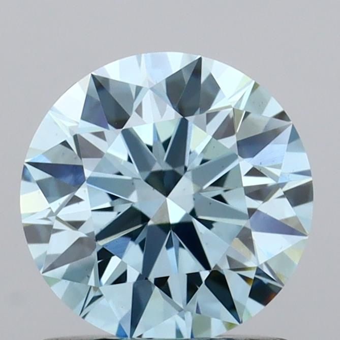 Ideal Loose Diamond - ROUND 1.05ct Fancy Vivid Blue VS1: Ideal Loose Diamond - ROUND 1.05ct Fancy Vivid Blue VS1 Source: This is a real non-mined Diamond that has been grown in a lab Shape: ROUND Carats: 1.05 Color: Fancy Vivid Blue Certification: IGI Video
