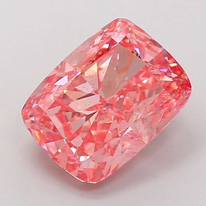 Loose Diamond - CUSHION MODIFIED 4.67ct Fancy Vivid Pink SI1: Loose Diamond - CUSHION MODIFIED 4.67ct Fancy Vivid Pink SI1 Source: This is a real non-mined Diamond that has been grown in a lab Shape: CUSHION MODIFIED Carats: 4.67 Color: Fancy Vivid Pink Certific
