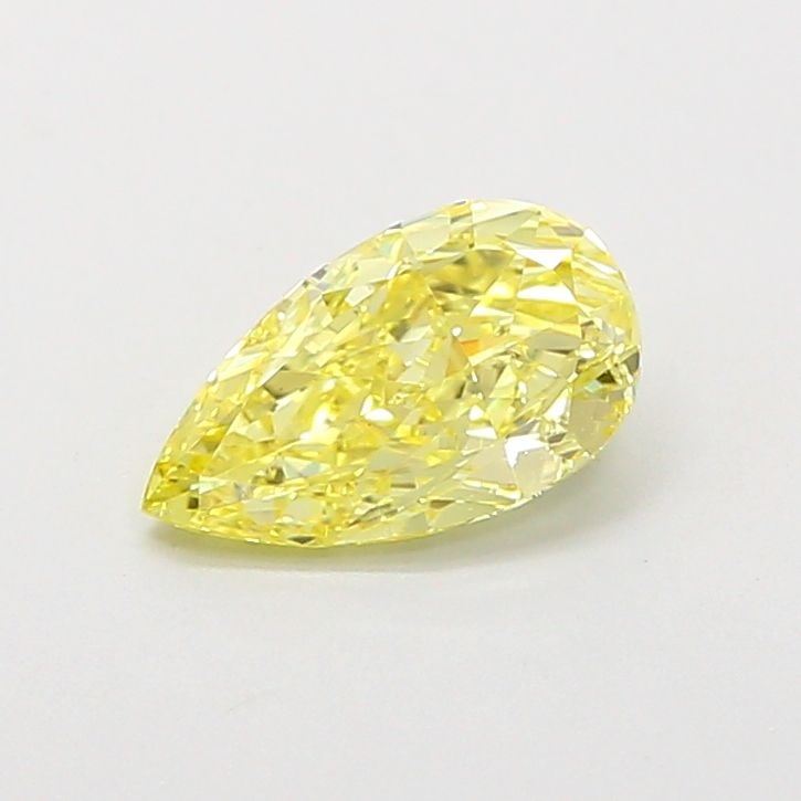 Loose Diamond - PEAR 1.0ct Fancy Vivid Yellow VS2: Loose Diamond - PEAR 1.0ct Fancy Vivid Yellow VS2 Source: This is a real non-mined Diamond that has been grown in a lab Shape: PEAR Carats: 1.0 Color: Fancy Vivid Yellow Certification: IGI The Diamond