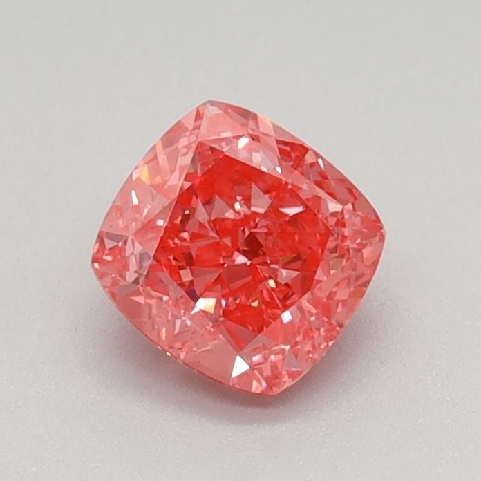 Loose Diamond - CUSHION MODIFIED 0.54ct Fancy Vivid Pink VS1: Loose Diamond - CUSHION MODIFIED 0.54ct Fancy Vivid Pink VS1 Source: This is a real non-mined Diamond that has been grown in a lab Shape: CUSHION MODIFIED Carats: 0.54 Color: Fancy Vivid Pink Certific