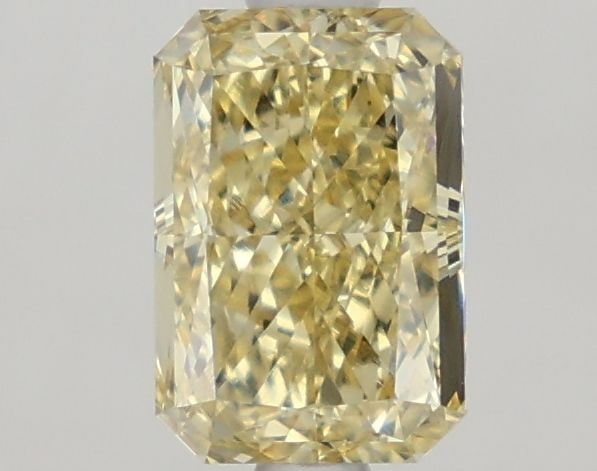Loose Diamond - RADIANT 1.24ct Fancy Intense Yellow VVS2: Loose Diamond - RADIANT 1.24ct Fancy Intense Yellow VVS2 Source: This is a real non-mined Diamond that has been grown in a lab Shape: RADIANT Carats: 1.24 Color: Fancy Intense Yellow Certification: IG