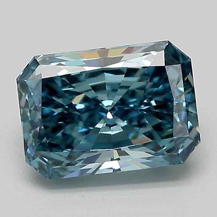 Loose Diamond - RADIANT 1.79ct Fancy Vivid Blue VS1: Loose Diamond - RADIANT 1.79ct Fancy Vivid Blue VS1 Source: This is a real non-mined Diamond that has been grown in a lab Shape: RADIANT Carats: 1.79 Color: Fancy Vivid Blue Certification: IGI The Dia