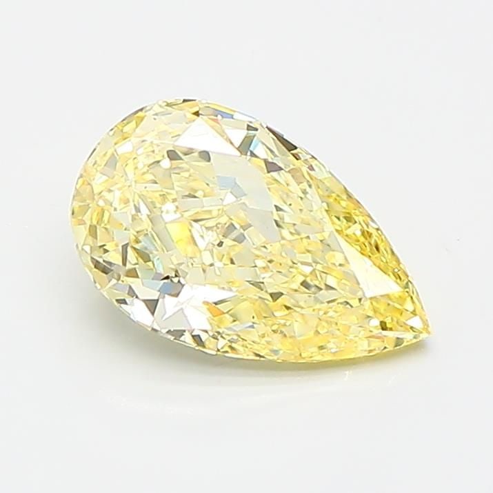 Loose Diamond - PEAR 1.0ct Fancy Intense Yellow VS2: Loose Diamond - PEAR 1.0ct Fancy Intense Yellow VS2 Source: This is a real non-mined Diamond that has been grown in a lab Shape: PEAR Carats: 1.0 Color: Fancy Intense Yellow Certification: IGI Video: