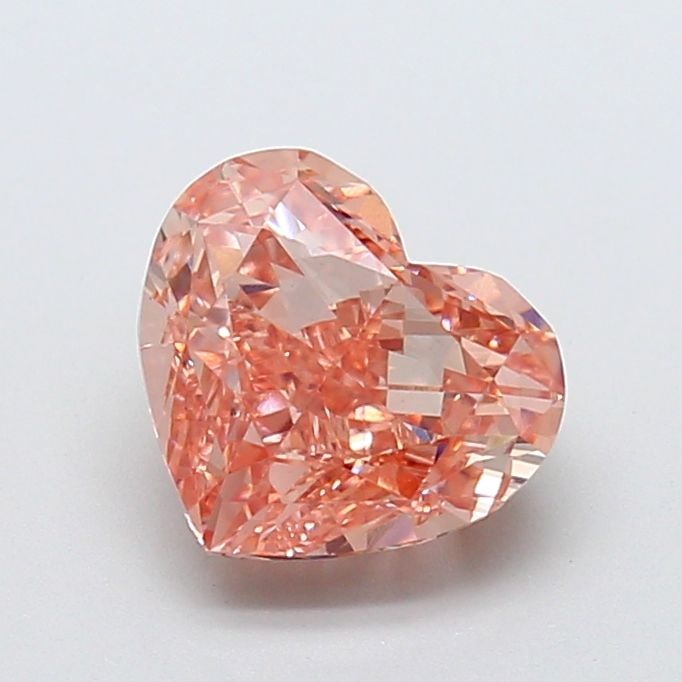 Loose Diamond - HEART 2.51ct Fancy Vivid Pink VS1: Loose Diamond - HEART 2.51ct Fancy Vivid Pink VS1 Source: This is a real non-mined Diamond that has been grown in a lab Shape: HEART Carats: 2.51 Color: Fancy Vivid Pink Certification: NONE Video: