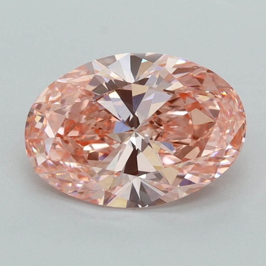 Loose Diamond - OVAL 2.0ct Fancy Vivid Pink VVS2: Loose Diamond - OVAL 2.0ct Fancy Vivid Pink VVS2 Source: This is a real non-mined Diamond that has been grown in a lab Shape: OVAL Carats: 2.0 Color: Fancy Vivid Pink Certification: IGI Video: