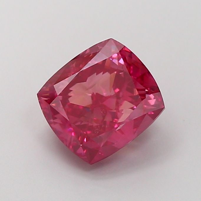 Loose Diamond - CUSHION MODIFIED 4.09ct Fancy Vivid Red VS2: Loose Diamond - CUSHION MODIFIED 4.09ct Fancy Vivid Red VS2 Source: This is a real non-mined Diamond that has been grown in a lab Shape: CUSHION MODIFIED Carats: 4.09 Color: Fancy Vivid Red Certificat