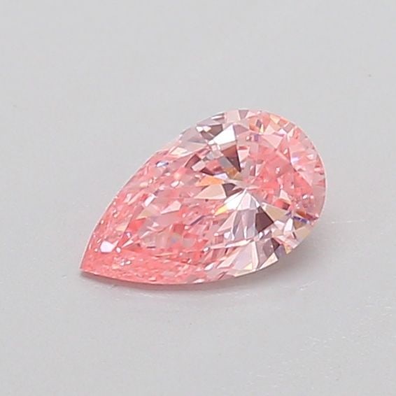 Loose Diamond - PEAR 0.3ct Fancy Vivid Pink VS2: Loose Diamond - PEAR 0.3ct Fancy Vivid Pink VS2 Source: This is a real non-mined Diamond that has been grown in a lab Shape: PEAR Carats: 0.3 Color: Fancy Vivid Pink Certification: IGI Video: