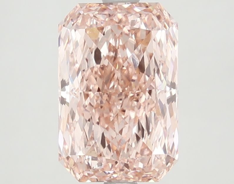 Loose Diamond - RADIANT 2.41ct Fancy Vivid Pink VS1: Loose Diamond - RADIANT 2.41ct Fancy Vivid Pink VS1 Source: This is a real non-mined Diamond that has been grown in a lab Shape: RADIANT Carats: 2.41 Color: Fancy Vivid Pink Certification: IGI Video: