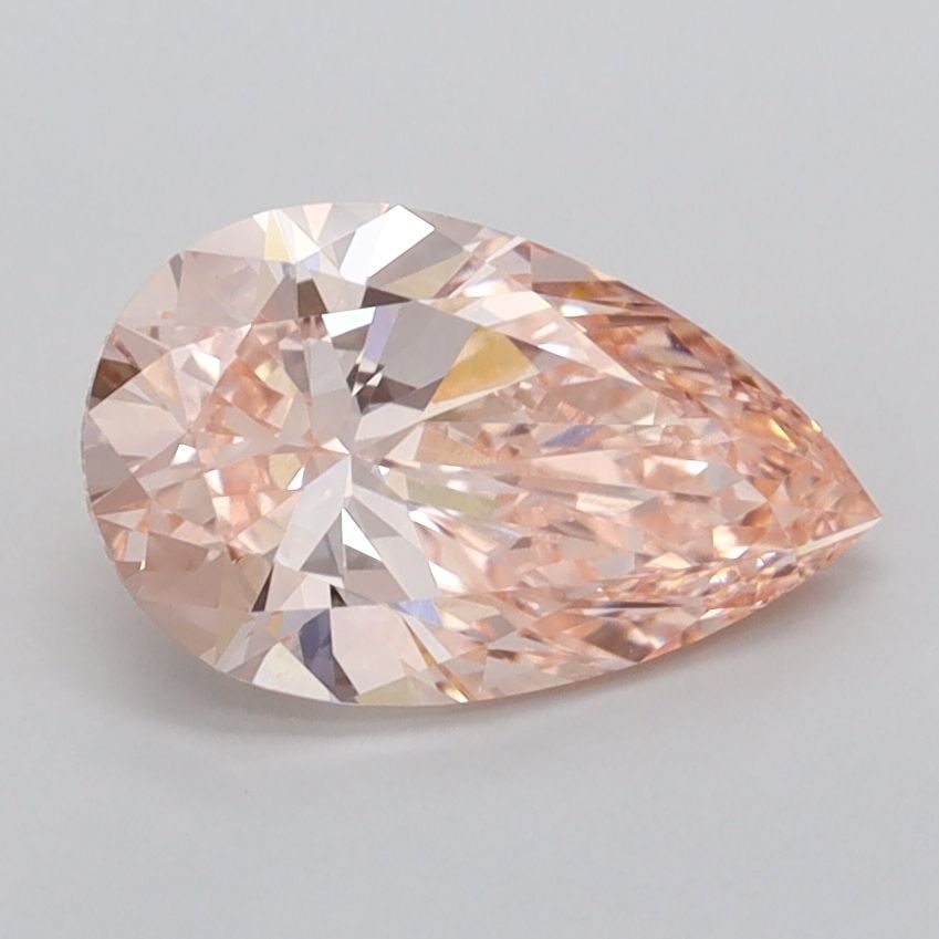 Loose Diamond - PEAR 1.41ct Fancy Vivid Pink VVS2: Loose Diamond - PEAR 1.41ct Fancy Vivid Pink VVS2 Source: This is a real non-mined Diamond that has been grown in a lab Shape: PEAR Carats: 1.41 Color: Fancy Vivid Pink Certification: IGI Video: