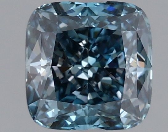 Loose Diamond - CUSHION BRILLIANT 1.1ct Blue VS1: Loose Diamond - CUSHION BRILLIANT 1.1ct Blue VS1 Source: This is a real non-mined Diamond that has been grown in a lab Shape: CUSHION BRILLIANT Carats: 1.1 Color: Blue Certification: NONE Video: