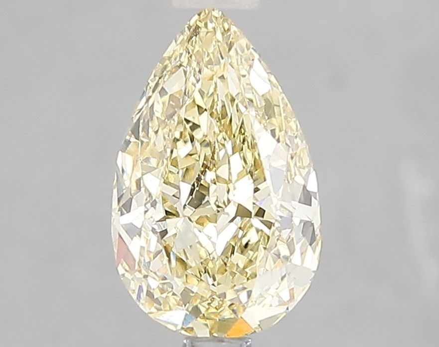 Loose Diamond - PEAR 1.57ct Fancy Intense Yellow VS1: Loose Diamond - PEAR 1.57ct Fancy Intense Yellow VS1 Source: This is a real non-mined Diamond that has been grown in a lab Shape: PEAR Carats: 1.57 Color: Fancy Intense Yellow Certification: IGI Video