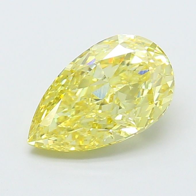 Loose Diamond - PEAR 2.05ct Fancy Intense Yellow VS1: Loose Diamond - PEAR 2.05ct Fancy Intense Yellow VS1 Source: This is a real non-mined Diamond that has been grown in a lab Shape: PEAR Carats: 2.05 Color: Fancy Intense Yellow Certification: IGI Video