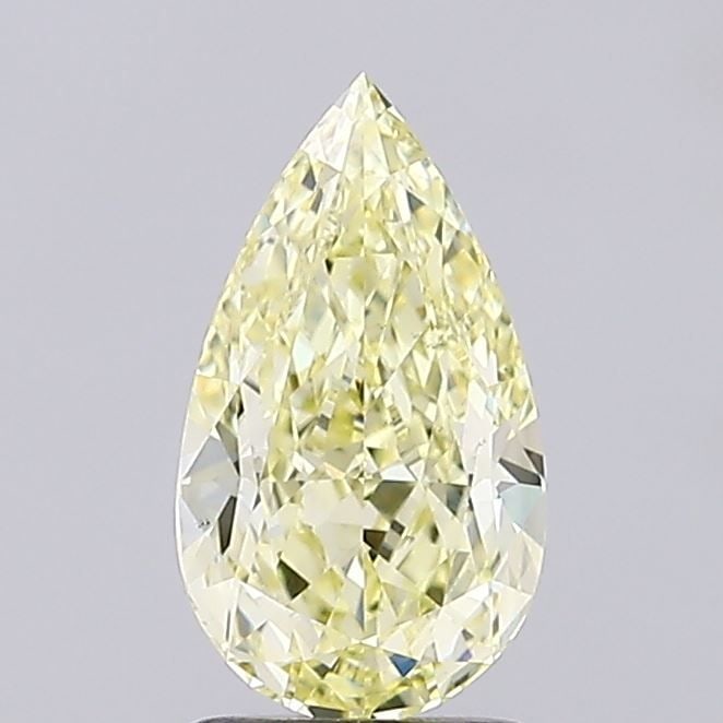Loose Diamond - PEAR 1.6ct Fancy Yellow VS1: Loose Diamond - PEAR 1.6ct Fancy Yellow VS1 Source: This is a real non-mined Diamond that has been grown in a lab Shape: PEAR Carats: 1.6 Color: Fancy Yellow Certification: IGI Video: