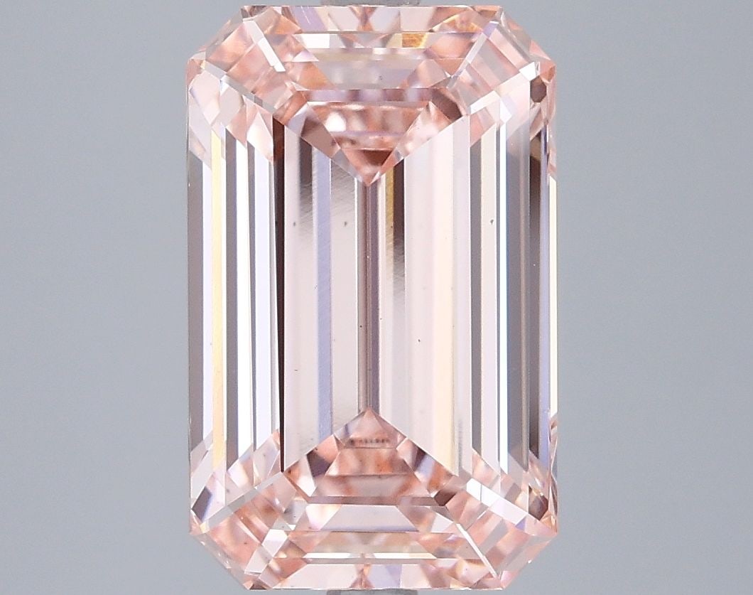 Loose Diamond - EMERALD 5.02ct Fancy Intense Pink VS1: Loose Diamond - EMERALD 5.02ct Fancy Intense Pink VS1 Source: This is a real non-mined Diamond that has been grown in a lab Shape: EMERALD Carats: 5.02 Color: Fancy Intense Pink Certification: IGI Vid