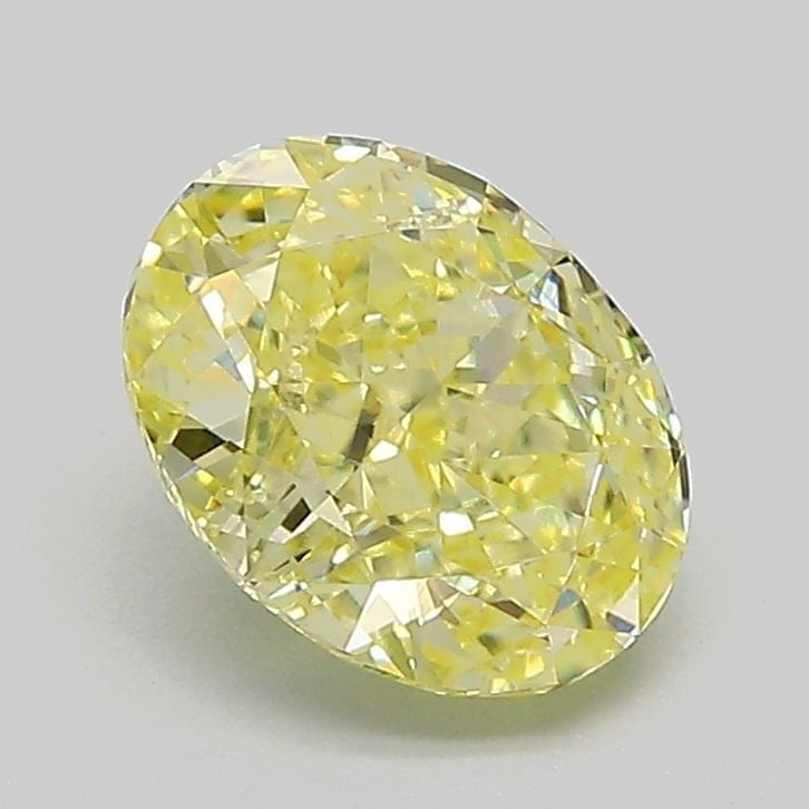 Loose Diamond - OVAL 1.52ct Fancy Intense Yellow VVS2: Loose Diamond - OVAL 1.52ct Fancy Intense Yellow VVS2 Source: This is a real non-mined Diamond that has been grown in a lab Shape: OVAL Carats: 1.52 Color: Fancy Intense Yellow Certification: IGI Vide