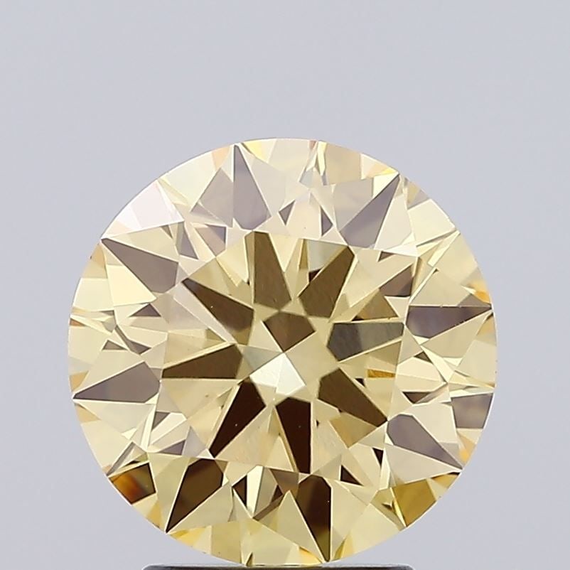 Ideal Loose Diamond - ROUND 3.13ct Fancy Brownish Yellow VVS2: Ideal Loose Diamond - ROUND 3.13ct Fancy Brownish Yellow VVS2 Source: This is a real non-mined Diamond that has been grown in a lab Shape: ROUND Carats: 3.13 Color: Fancy Brownish Yellow Certification