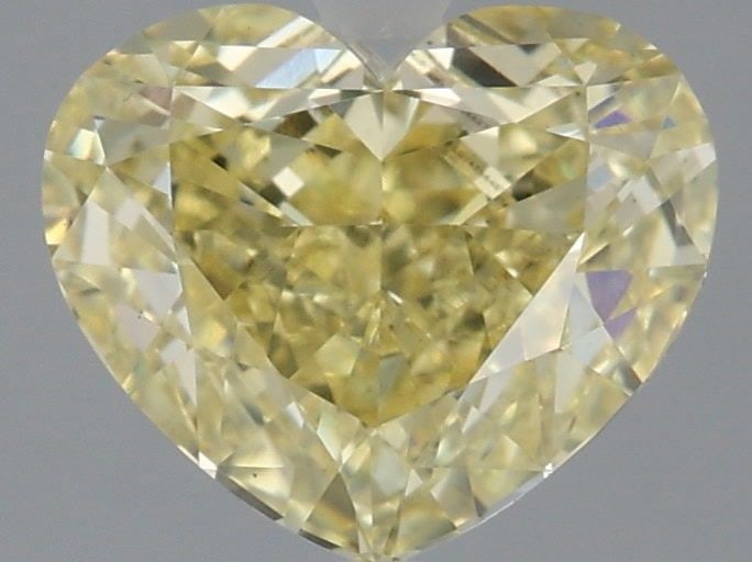 Loose Diamond - HEART 2.05ct Fancy Intense Yellow VS1: Loose Diamond - HEART 2.05ct Fancy Intense Yellow VS1 Source: This is a real non-mined Diamond that has been grown in a lab Shape: HEART Carats: 2.05 Color: Fancy Intense Yellow Certification: IGI Vid