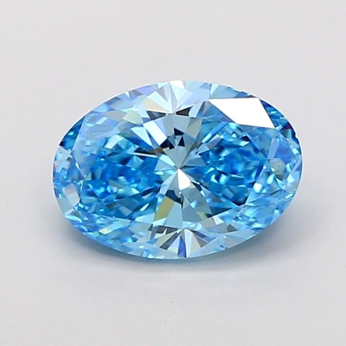 Loose Diamond - OVAL 2.0ct Fancy Vivid Blue VS1: Loose Diamond - OVAL 2.0ct Fancy Vivid Blue VS1 Source: This is a real non-mined Diamond that has been grown in a lab Shape: OVAL Carats: 2.0 Color: Fancy Vivid Blue Certification: IGI Video: