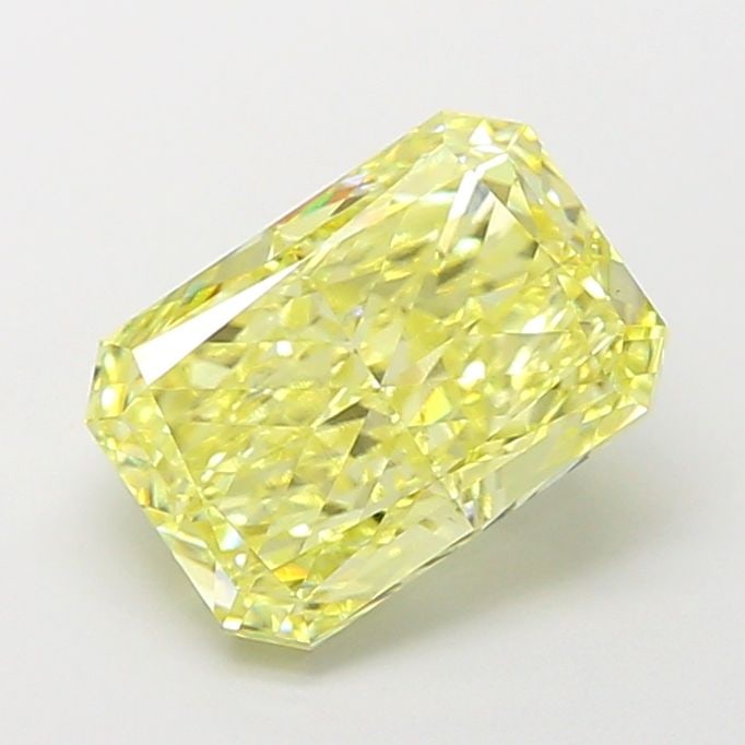 Loose Diamond - RADIANT 3.04ct Fancy Intense Yellow VVS2: Loose Diamond - RADIANT 3.04ct Fancy Intense Yellow VVS2 Source: This is a real non-mined Diamond that has been grown in a lab Shape: RADIANT Carats: 3.04 Color: Fancy Intense Yellow Certification: IG