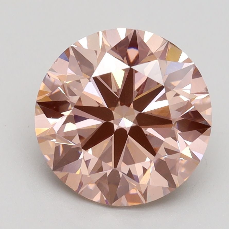 Loose Diamond - ROUND 3.01ct Fancy Intense Pink VS2: Loose Diamond - ROUND 3.01ct Fancy Intense Pink VS2 Source: This is a real non-mined Diamond that has been grown in a lab Shape: ROUND Carats: 3.01 Color: Fancy Intense Pink Certification: IGI Video: