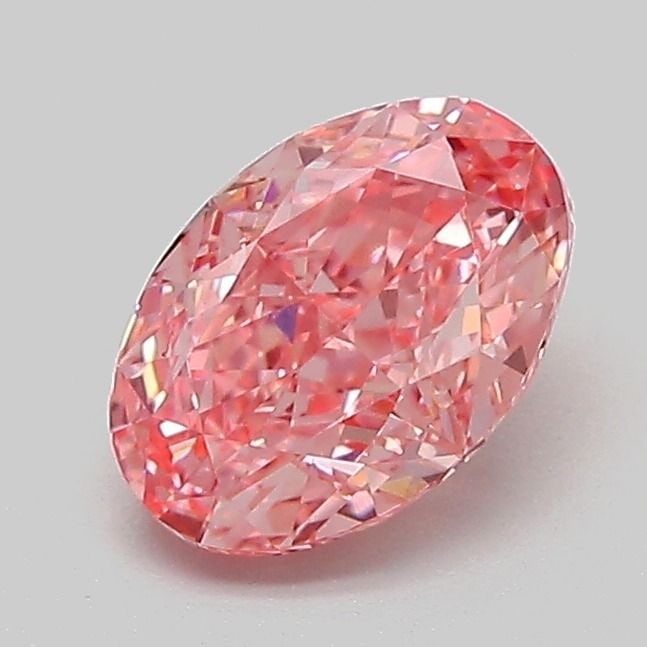 Loose Diamond - OVAL 1.09ct Fancy Vivid Pink VVS2: Loose Diamond - OVAL 1.09ct Fancy Vivid Pink VVS2 Source: This is a real non-mined Diamond that has been grown in a lab Shape: OVAL Carats: 1.09 Color: Fancy Vivid Pink Certification: IGI Video: