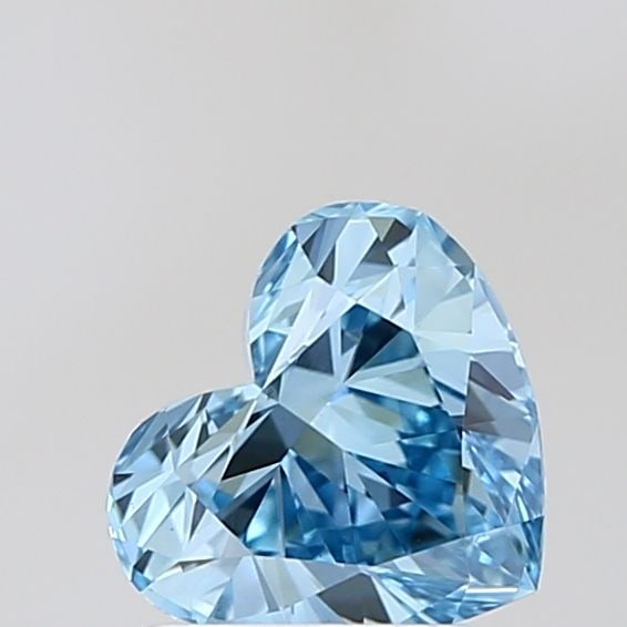 Loose Diamond - HEART 1.51ct Fancy Vivid Blue VS1: Loose Diamond - HEART 1.51ct Fancy Vivid Blue VS1 Source: This is a real non-mined Diamond that has been grown in a lab Shape: HEART Carats: 1.51 Color: Fancy Vivid Blue Certification: IGI The Diamond