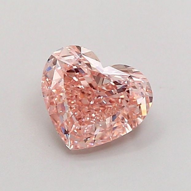 Loose Diamond - HEART 1.08ct Fancy Light Pinkish Brown VS1: Loose Diamond - HEART 1.08ct Fancy Light Pinkish Brown VS1 Source: This is a real non-mined Diamond that has been grown in a lab Shape: HEART Carats: 1.08 Color: Fancy Light Pinkish Brown Certificatio