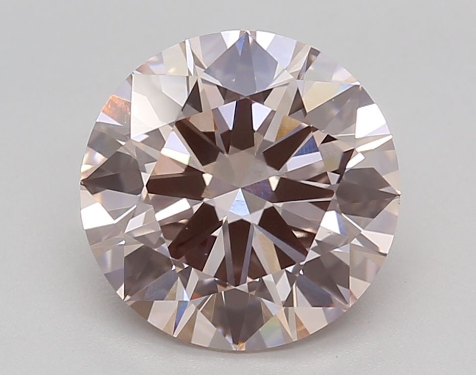 Ideal Loose Diamond - ROUND 3.05ct Fancy Pink VS1: Ideal Loose Diamond - ROUND 3.05ct Fancy Pink VS1 Source: This is a real non-mined Diamond that has been grown in a lab Shape: ROUND Carats: 3.05 Color: Fancy Pink Certification: IGI Video: